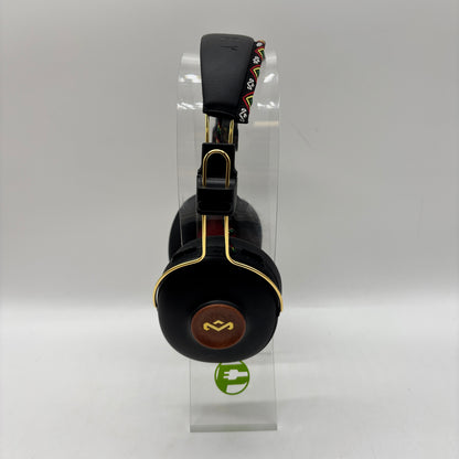 House of Marley Positive Vibration Frequency Wireless Over-Ear Headphones Rasta