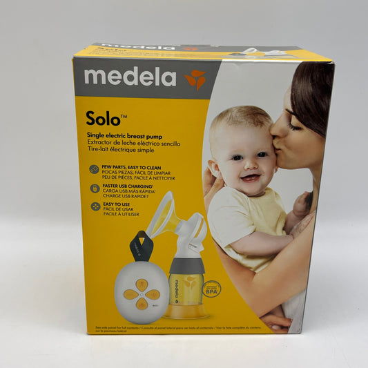 New Medela Solo Single Electric Baby Feeding Cordless Portable Breast Milk Pump 