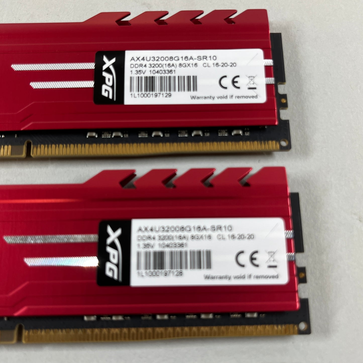 XPG GAMMIX D10 16GB (2x8GB) DDR4 3200MHz AX4U32008G16A-SR10