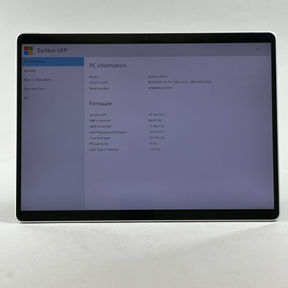 Microsoft Surface Pro 8 1983 13" i7-1185G7 3.0GHz 32GB RAM 1TB NVMe SSD