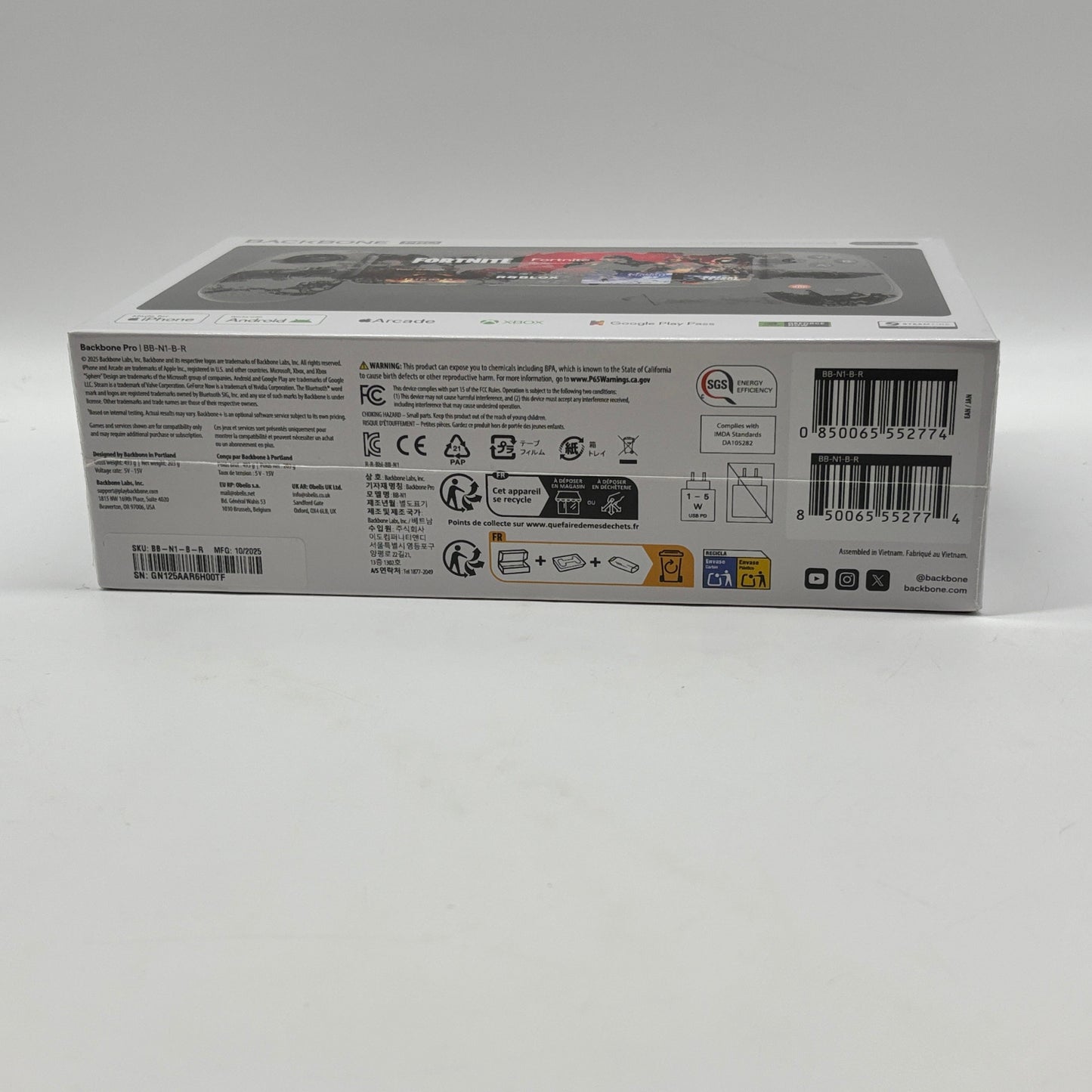New BackBone Pro (USB-C) Mobile Gaming Controller BB-N1-B-R