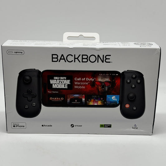 New Backbone Backbone One 2nd Generation Mobile Gaming Controller BB-02-P-BRW