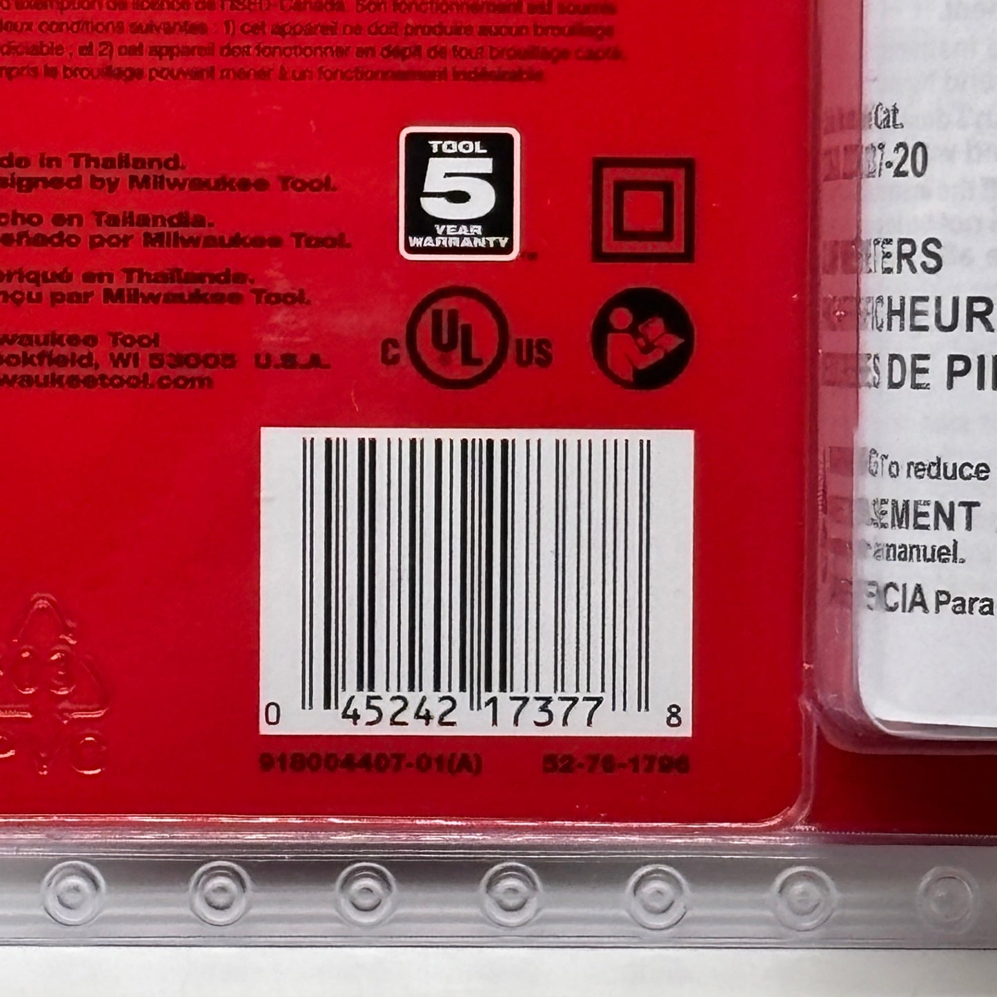 New Milwaukee 2237-20 CAT III 600v 600A Clamp Meter
