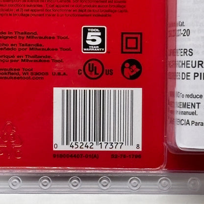 New Milwaukee 2237-20 CAT III 600v 600A Clamp Meter
