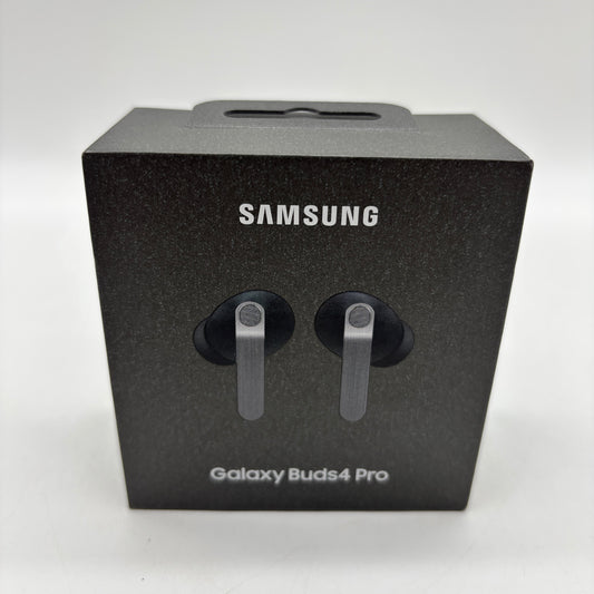 New Samsung Galaxy Buds4 Pro SM-R640NZKAXAR True Wireless Earbuds Black