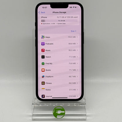 Unlocked Apple iPhone 14 128GB Midnight MPUA3LL/A