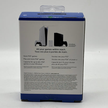 New Seagate  5TB External Game Drive SRD0LF0 for PS4/PS5