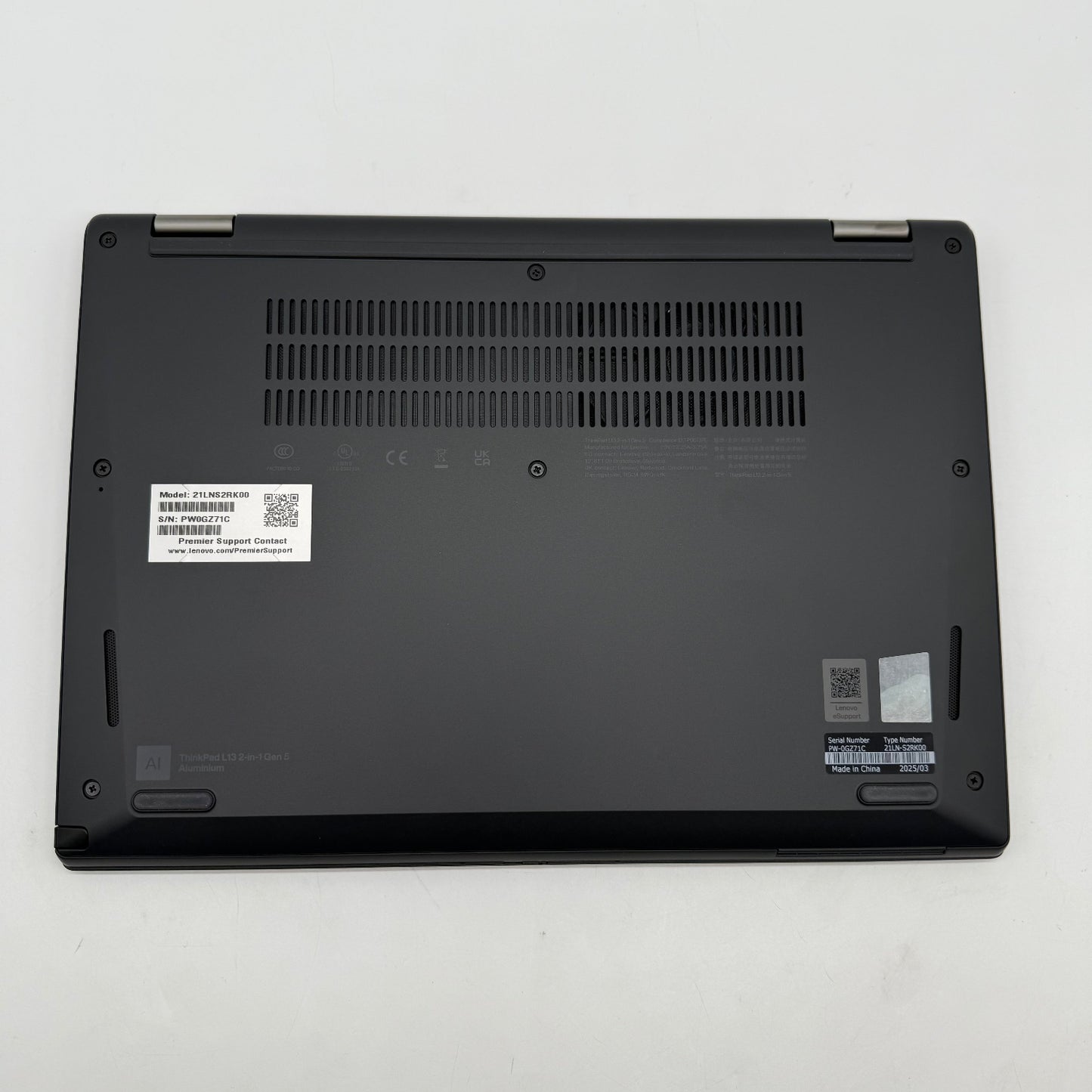 Lenovo Thinkpad L13 Gen 5 13" Intel Ultra 7 165U 1.7GHz 32GB RAM 512GB