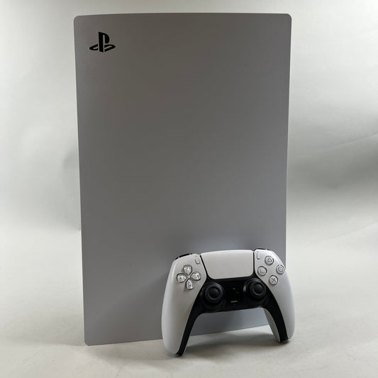 Sony PlayStation 5 Disc Edition PS5 825GB White Console Gaming System CFI-1215A