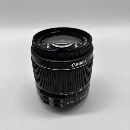 Canon EOS Rebel T7 24.1MP Digital SLR DSLR Camera w/ Canon 18-55mm f/3.5-5.6 Lens