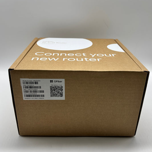 New Google GFiber  WiFi 6E Router GR6EXX0C