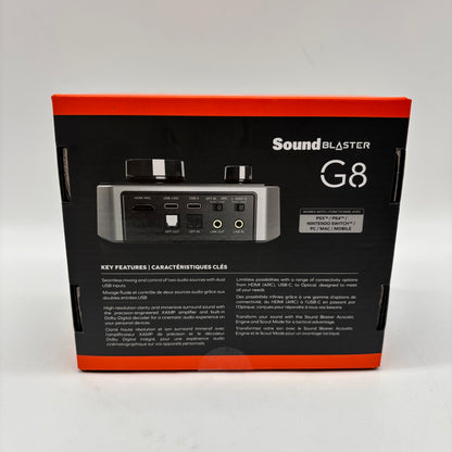 New Creative Sound Blaster G8 Dual Input USB Gaming DAC