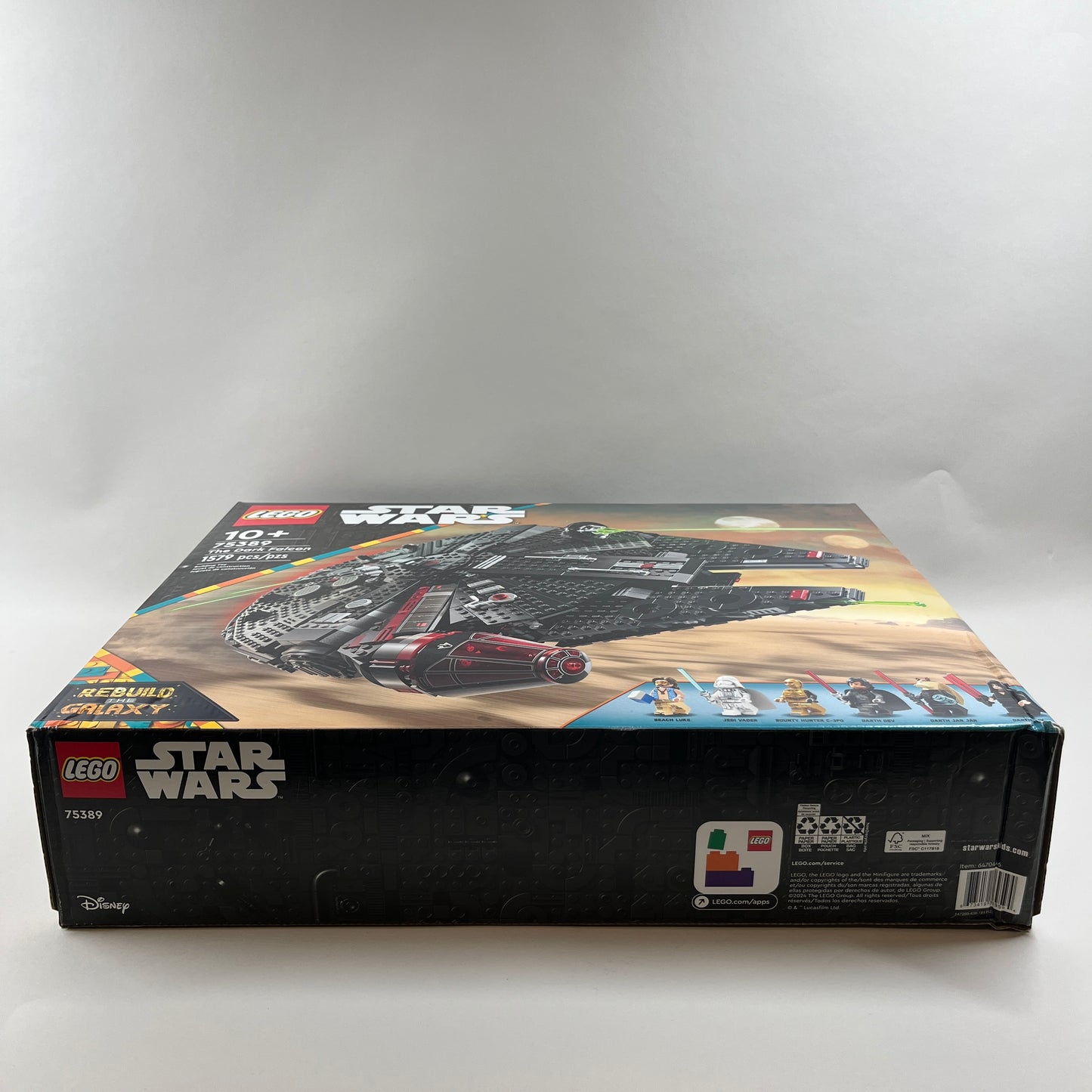 New Lego Star Wars The Dark Falcon Lego Set  1579 Pieces