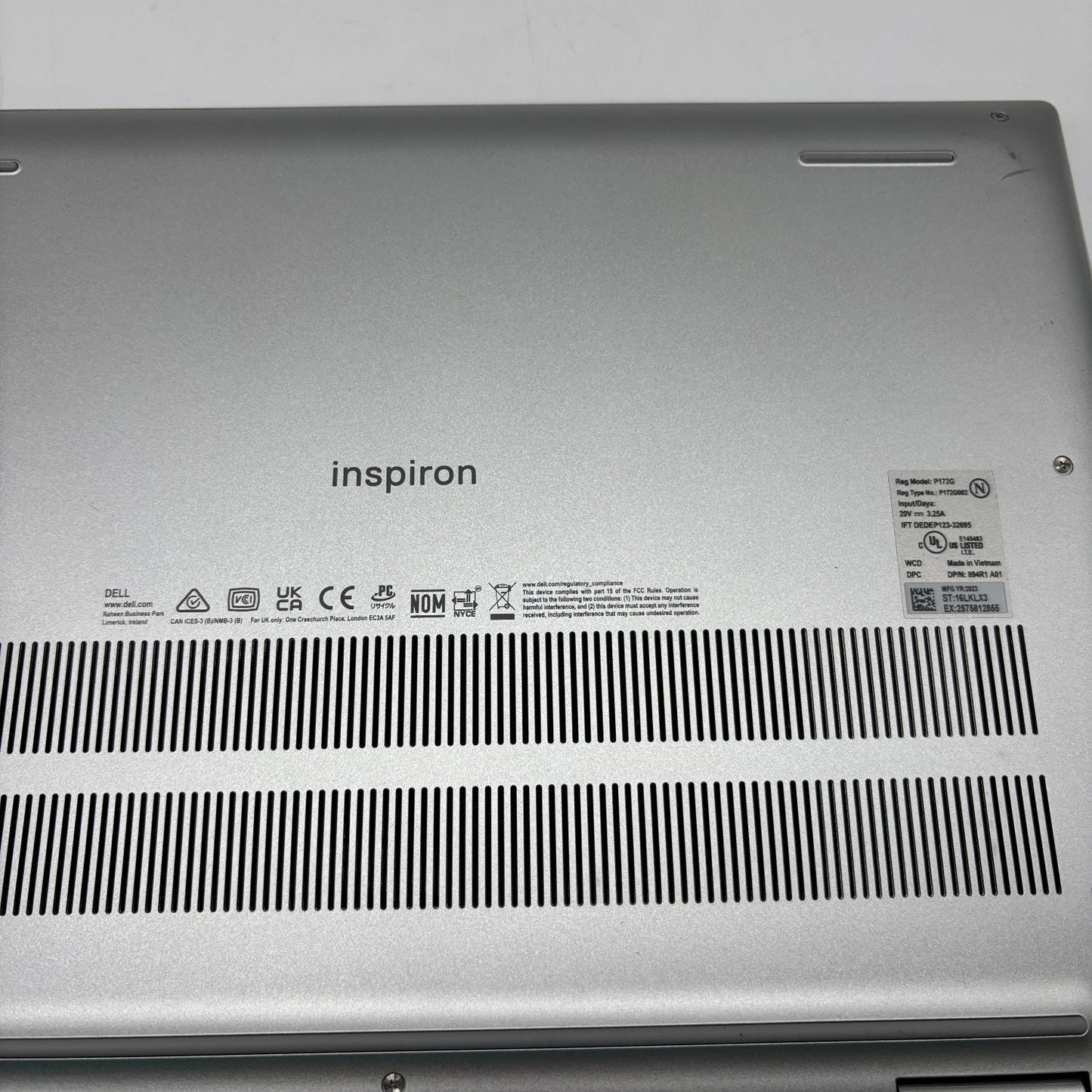 Dell Inspiron 14 7435 14" Ryzen 7 7730U 2.0GHz 16GB RAM 1TB SSD