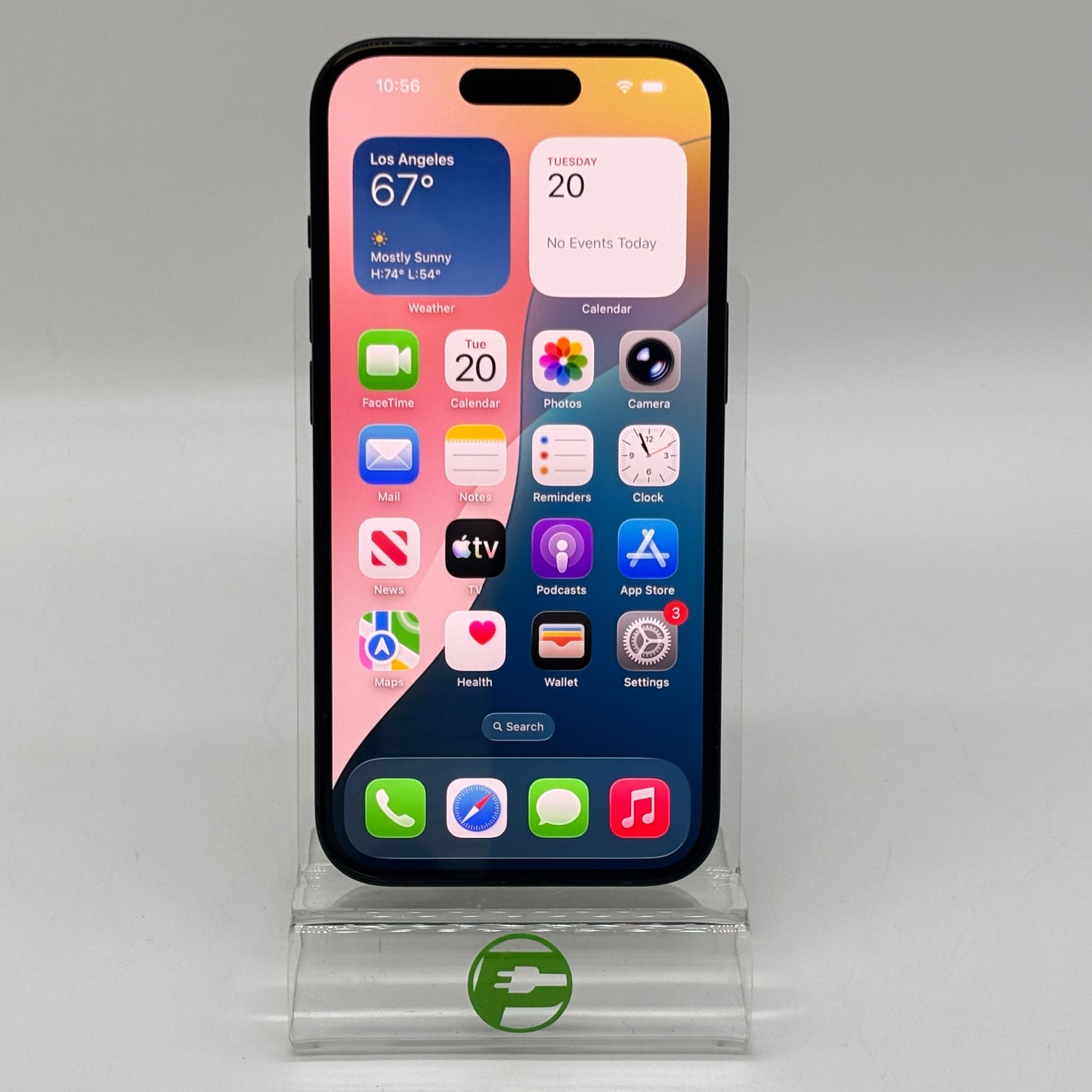 Unlocked Apple iPhone 15 128GB 26.2 Black MTLV3LL/A