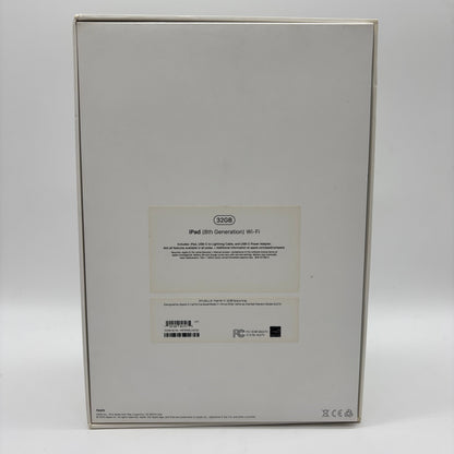 WiFi Only Apple iPad 8th Gen 32GB SPACE GRAY MYL92LL/A