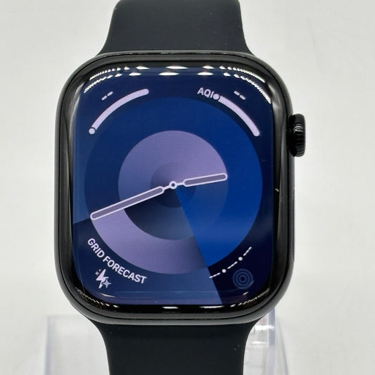 GPS Only Apple Watch Series 11 46MM Jet Black Aluminum Black Sport Band MEUX4LW/A