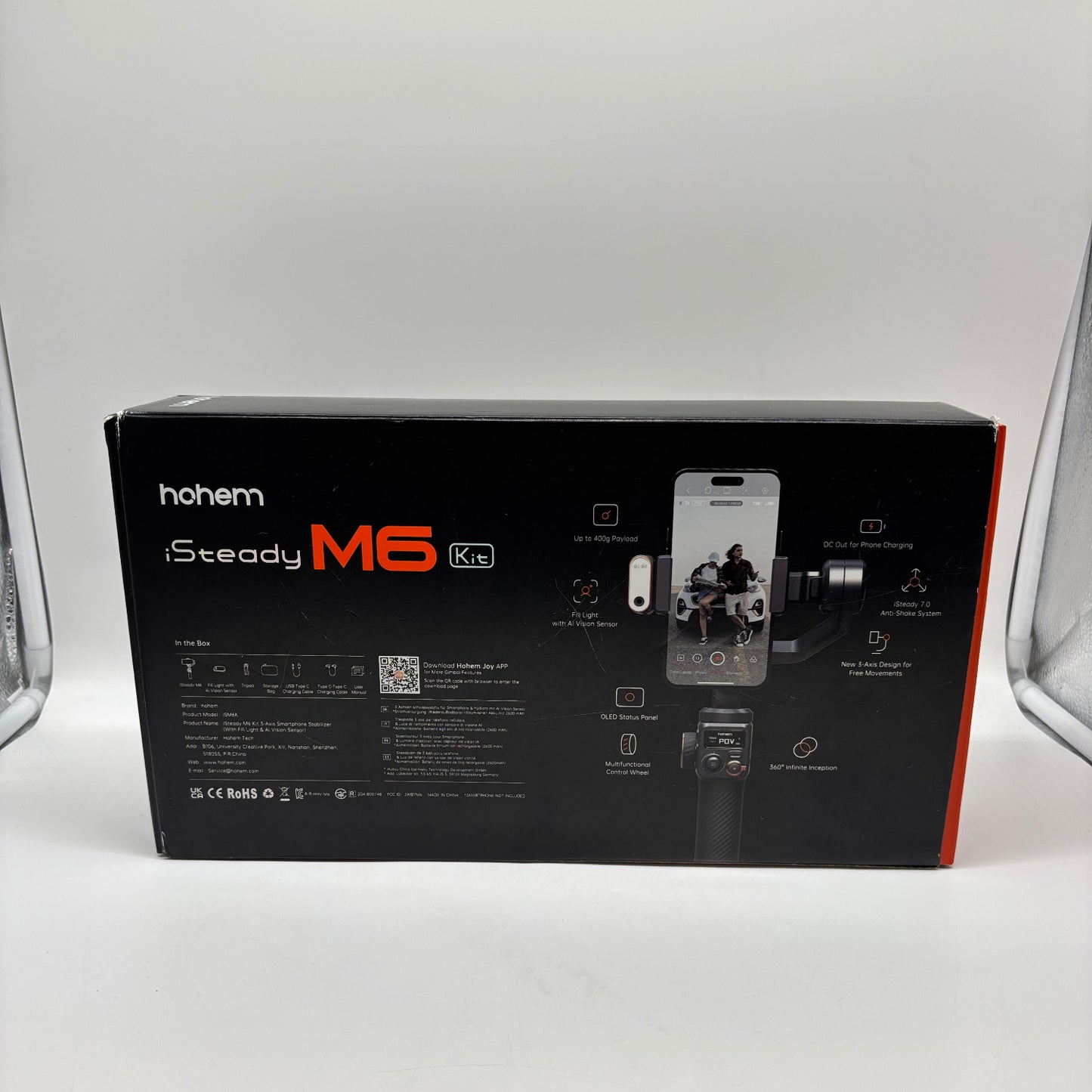 Hohem iSteady M6 Kit 3-Axis Smartphone Stabilizer ISM6K