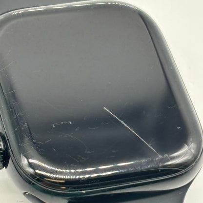 Unlocked Apple Watch Series 10 46MM Black Aluminum Black Sport Band MWY43LW/A