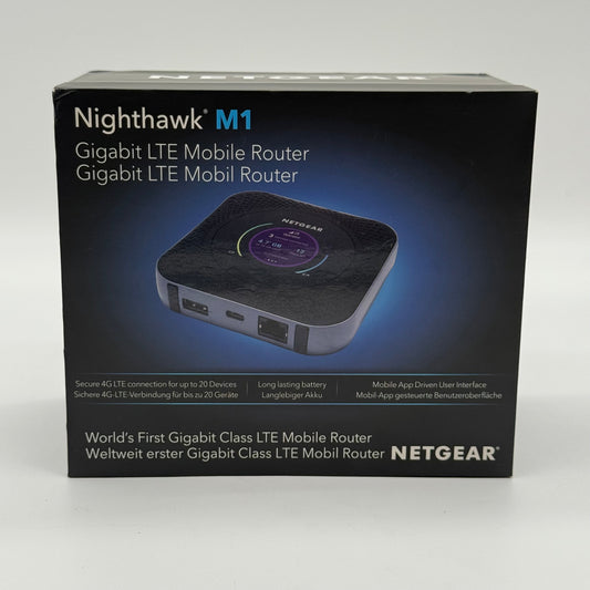 New Netgear Nighthawk M1 Gigabyte LTE Mobile Router MR1100-100