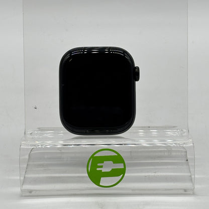 Unlocked Apple Watch Series 10 42MM Jet Black Aluminum MWX63LW/A Face Only