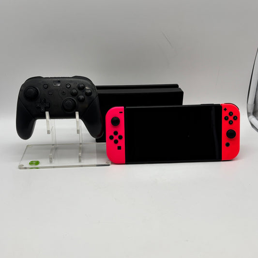 Nintendo Switch v2 Video Game Console HAC-001(-01) Red