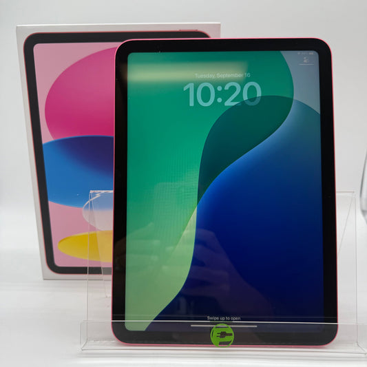 WiFi Only Apple iPad 10th Gen 64GB Pink MPQ33LL/A