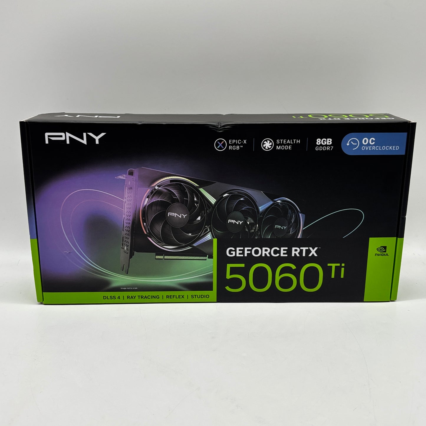 New PNY GeForce RTX 5060 Ti OC Overclocked 8GB GDDR7 Graphics Card 