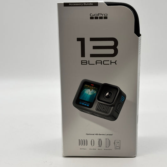 New GOPRO HERO13 Black  Waterproof Action Camera CPSS1 Accessory Bundle