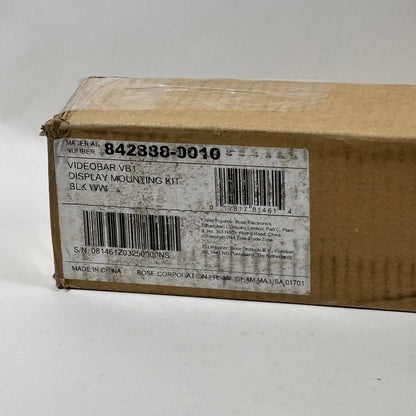 New Bose VideoBar VB1 VideoBar Black 842415-1110 VideoBar Display Mounting Kit