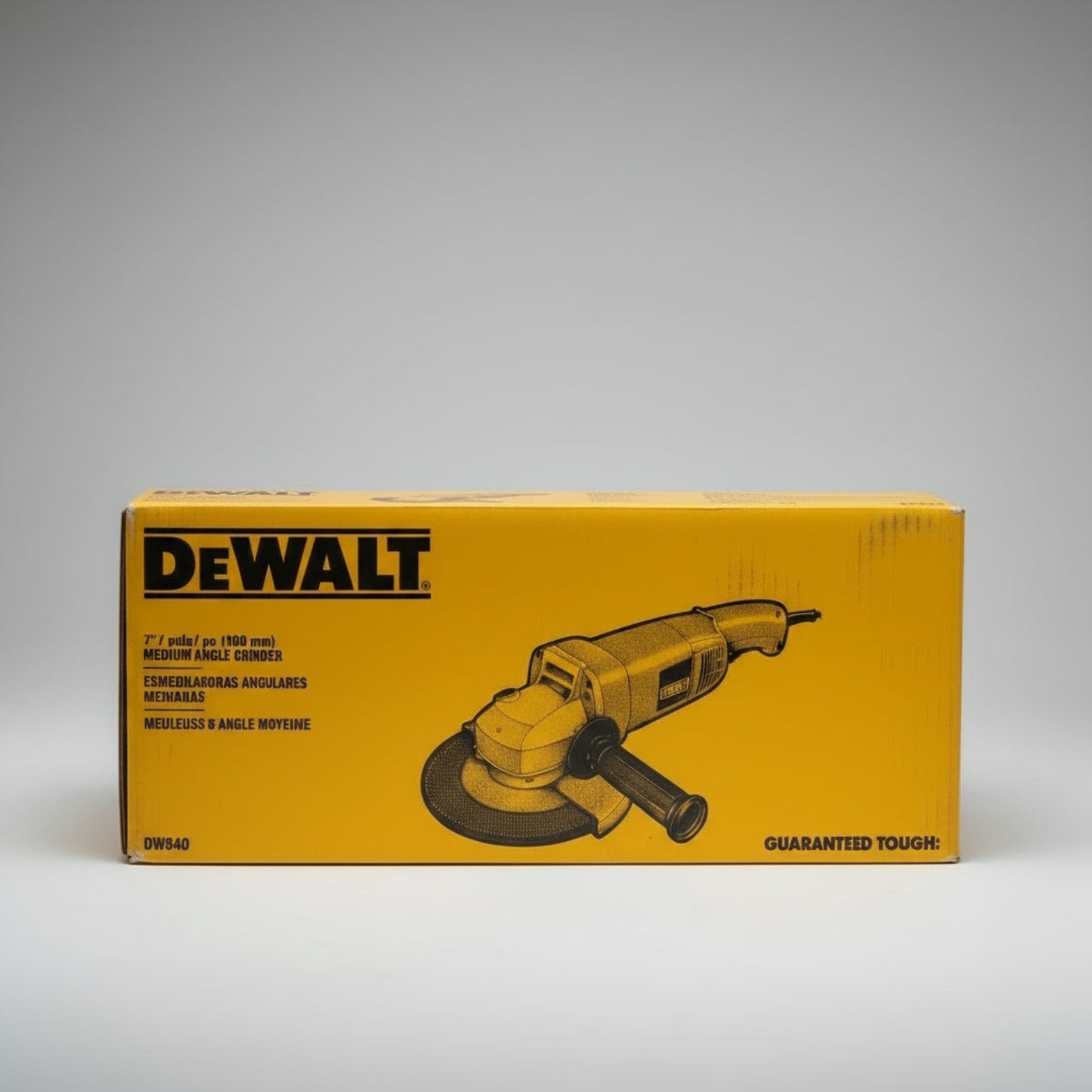 New DeWalt DW840 7" Corded Medium Angle Grinder