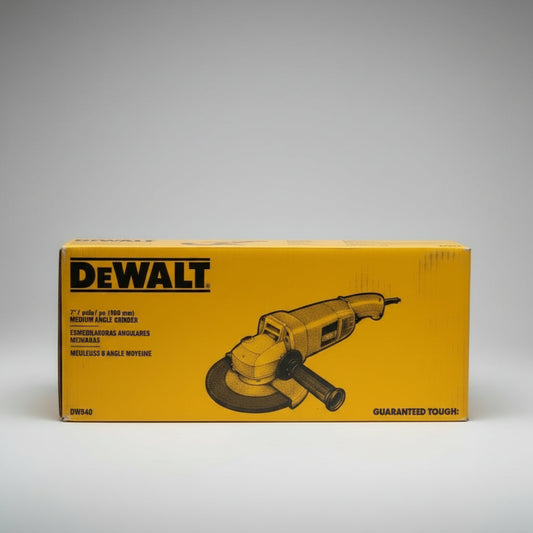 New DeWalt DW840 7" Corded Medium Angle Grinder