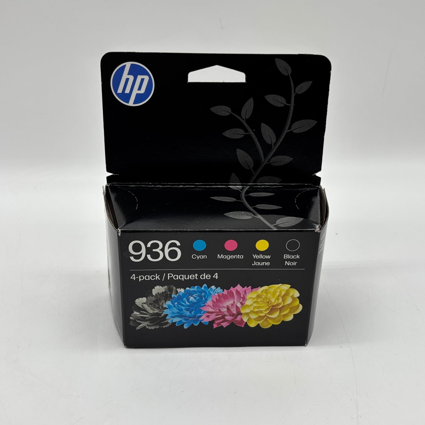 New HP 936 4-pack 6C3Z5LN Black, Yellow, Cyan and Magenta Ink Cartridge - Exp: 12/2027