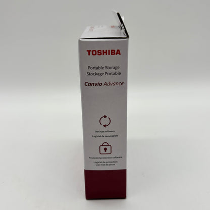 New Toshiba Canvio Advance  4 TB Portable SSD DTCA40