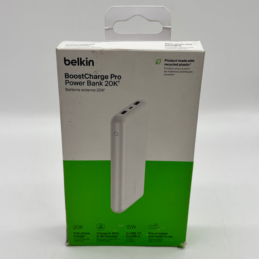 New Belkin BoostCharge Pro PowerBank 20K BPB012BT