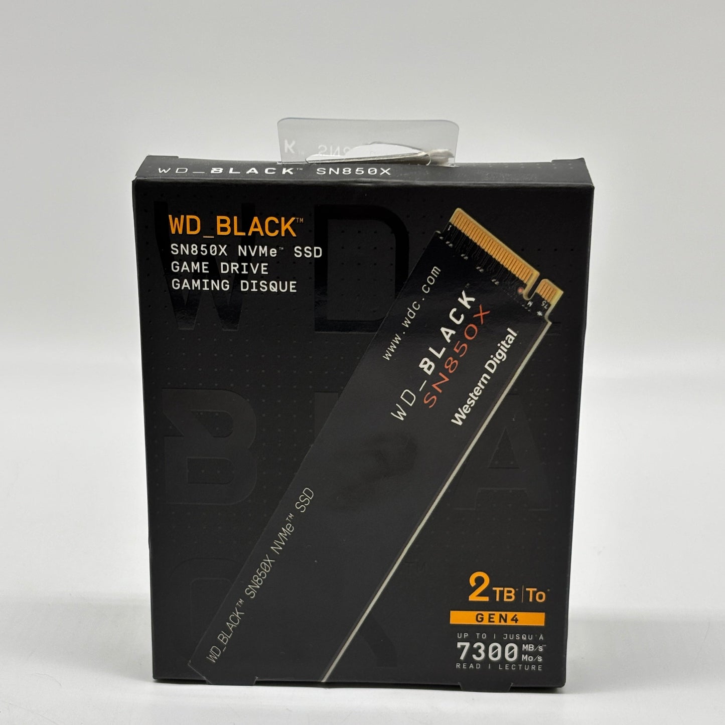 New WD_Black SN850X 2TB NVMe SSD WDBB9G0020BNC