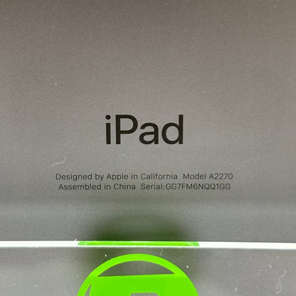 WiFi Only Apple iPad 8th Gen 32GB Space Gray MYLD2LL/A