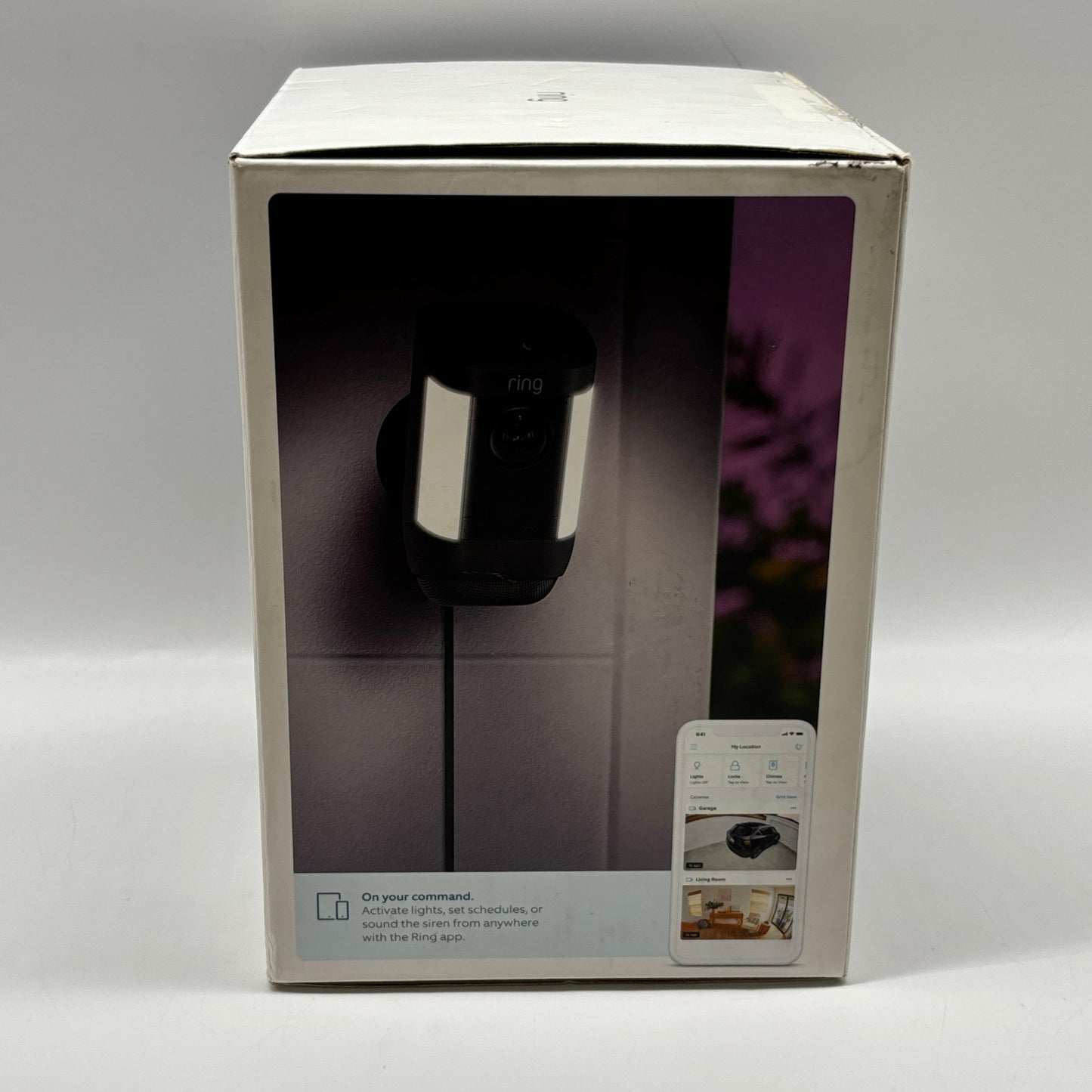 New Ring Spotlight Cam Pro Advanced Outdoor Camera