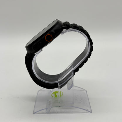 GPS Only Apple Watch Ultra 2 49MM Black Titanium Green Alpine Loop A2986