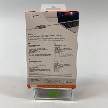 New j5create USB-C to Gigabit Ethernet Adapter JCE133G