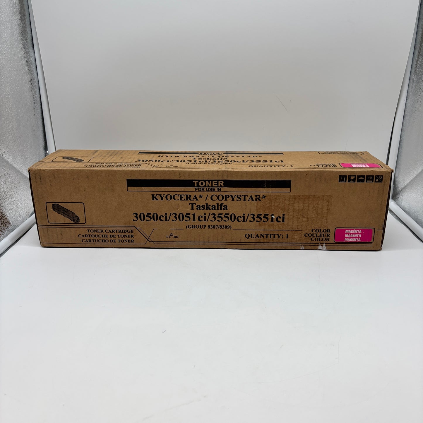 New Kyocera/Copystar TASKalfa 3050CI/3051CI/3550CI/3551CI Magenta Toner 