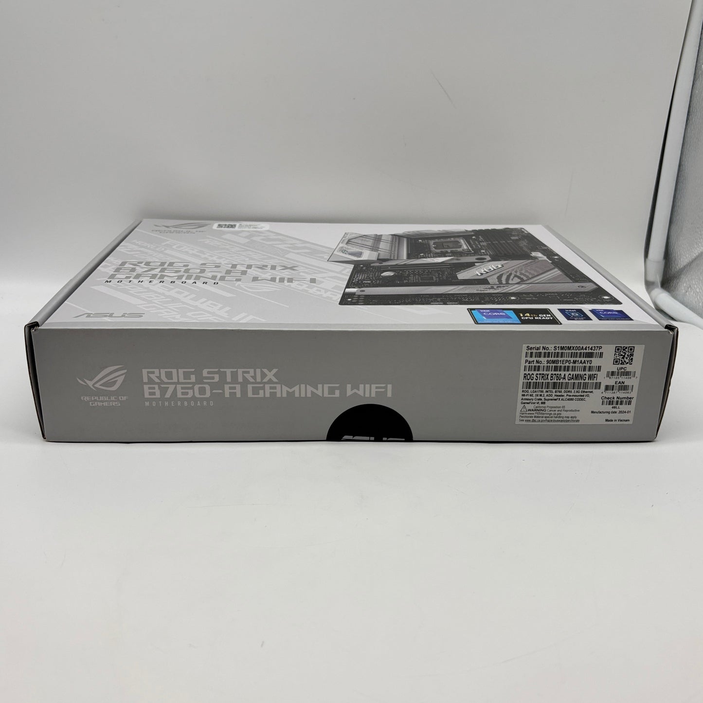 New Asus ROG STRIX B760-A  Gaming WIFI LGA1700 ATX Intel DDR5 Motherboard