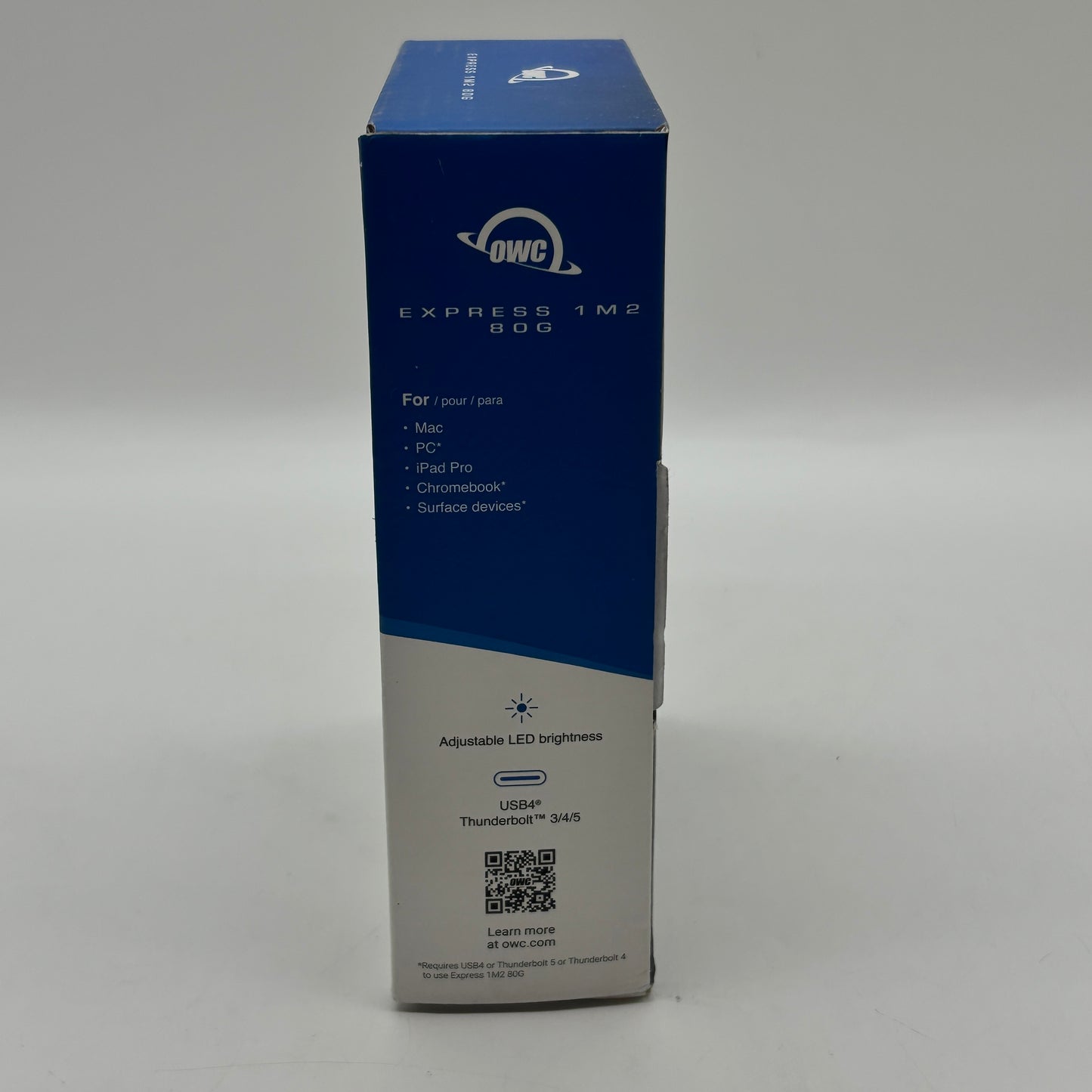 New OWC Express Enclosure for NVMe M.2 SSDs OWCUS4V2EXP1M2
