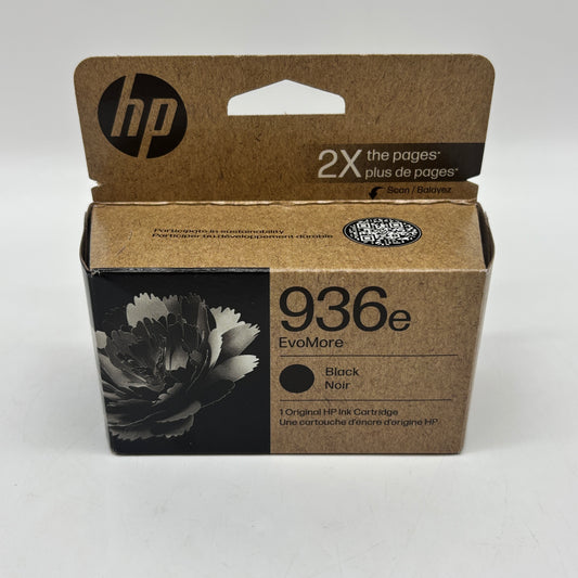 New HP 936e 4S6V6LN Black Ink Cartridge EXP 01/2028