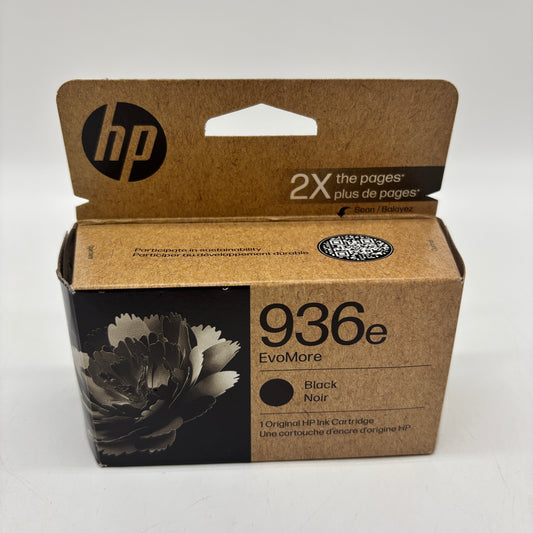 New HP 936e 4S6V6LN Black Ink Cartridge EXP 10/2027