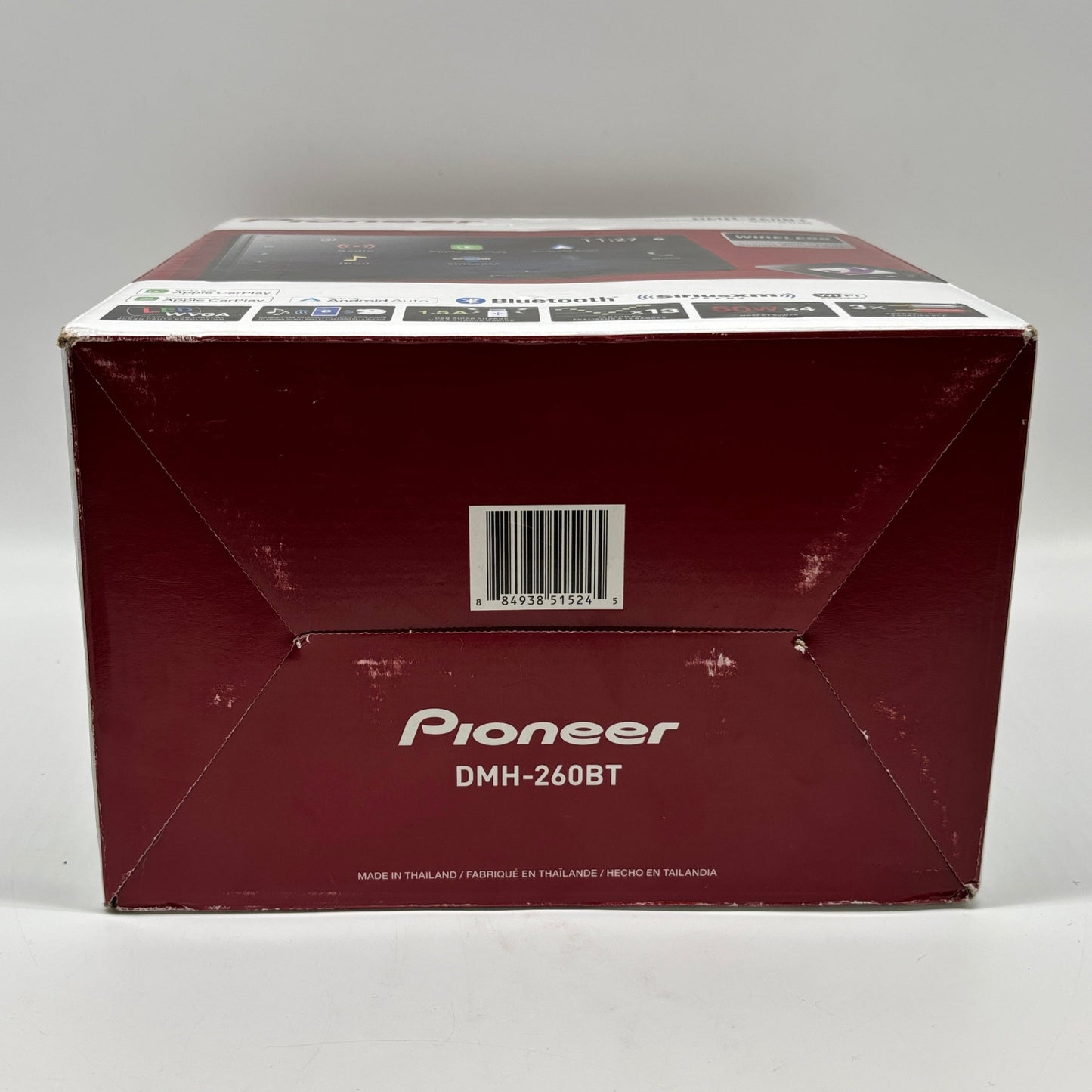 New Pioneer DMH-260BT Wireless RDS AV Receiver