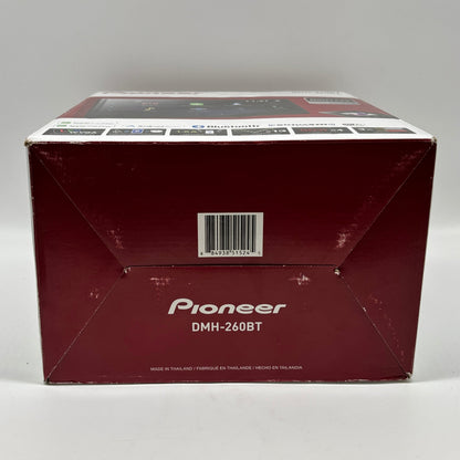 New Pioneer DMH-260BT Wireless RDS AV Receiver