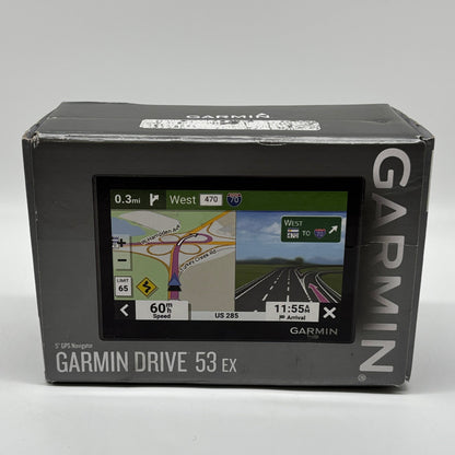 New Garmin DriveSmart 53EX 5" GPS Navigator 010-02858-02