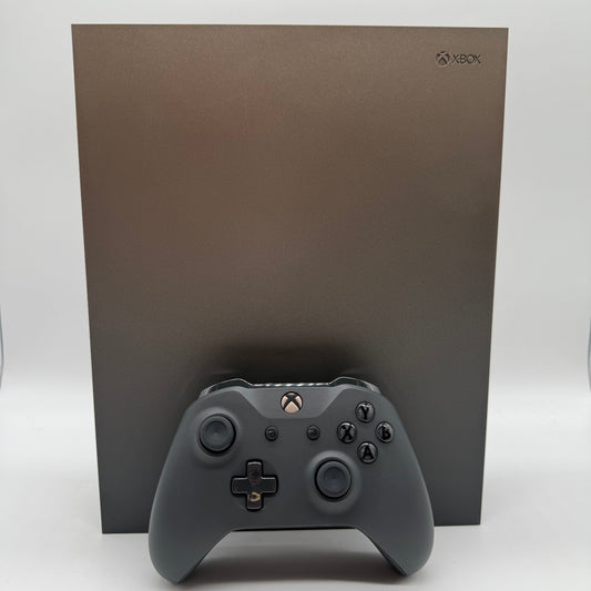Microsoft Xbox One X 1TB Console Gaming System Battlefield V Gold Rush 1787