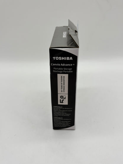 New Toshiba Canvio Advance portable storage SC3237-A3
